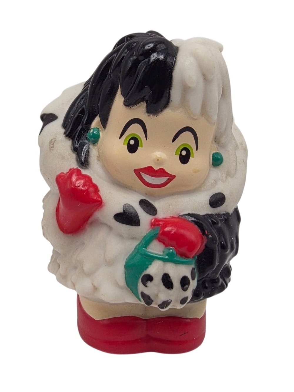 Fisher Price Little People CRUELLA DeVILLE 101 Dalmatians Disney Figure